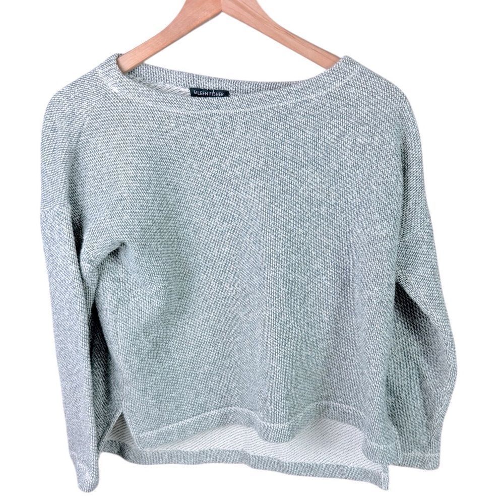 Eileen Fisher Oversized Gray Sweater